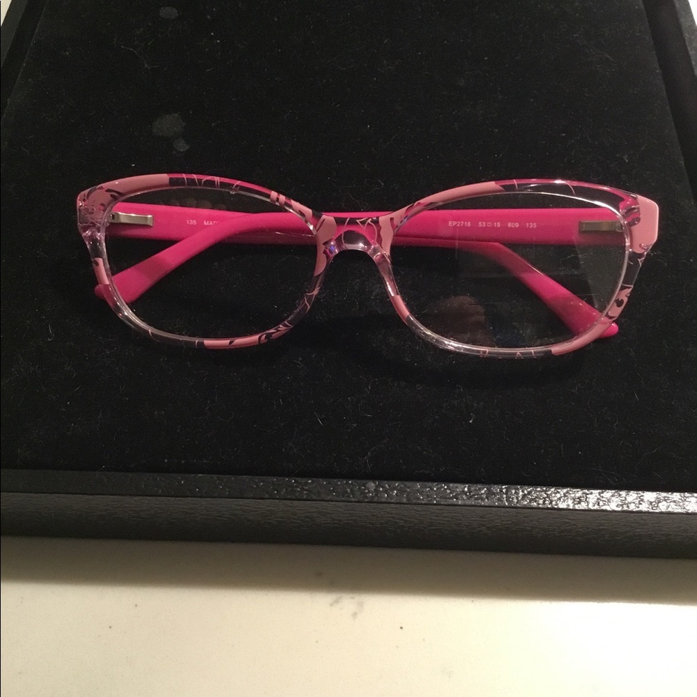 NWOT Emilio Pucci plastic eyeglasses